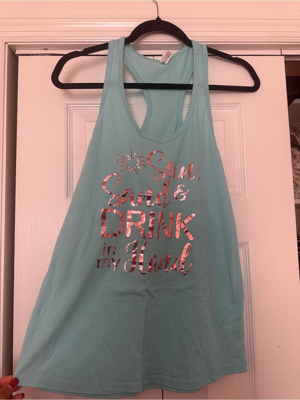 Sun, Sand & Drink Aqua Women's Swim Tank